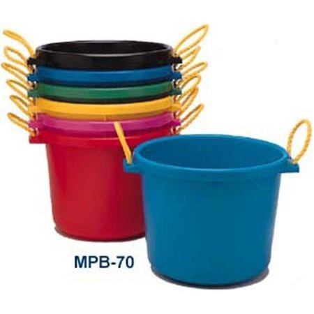 CFD Fortex MPB-70BX Black Poly Multi-Purpose Bucket - 70 Quart 1625091